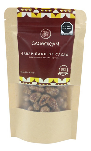 Cacao Garapiñado | 100% Natural | Artesanal 100 Gr
