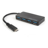 Hub Adaptador Multipuerto Macbook Usb Tipo C Usb 3.0 - 4 Usb