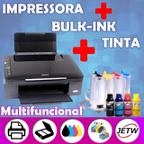 Impressora Epson Multifuncional + Tinta Sublimática