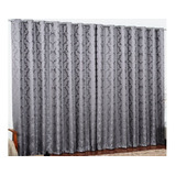 Cortina Jacquard Semi Blackout 5,00x2,50 P/ Trilho Comum