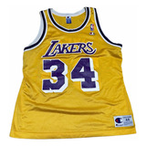 Jersey Vintage Champion Lakers Shaquille Oneal Talla M
