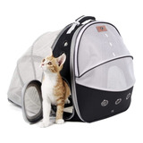 Mochila Para Gatos, Extensión De Espalda Transpirable Para G