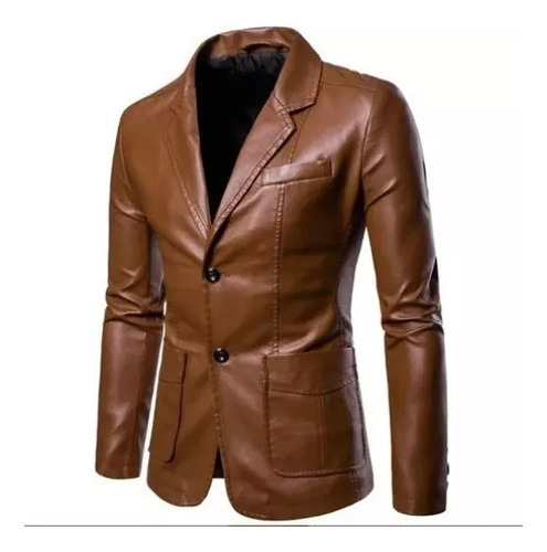 Chaqueta De Cuero Para Hombre, Chaqueta De Cuero, Chaqueta D