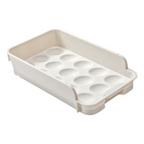 Caja De Almacenamiento De Huevos Con Soporte Para Refrigerad