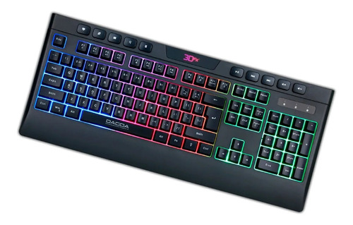 Teclado Gamer 3dfx Dagda Rgb Usb