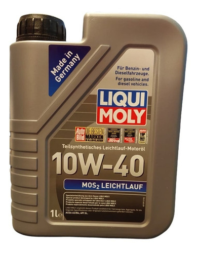  Aceite Liqui Moly 10w40 Semi-sintético X 1l  Aleman 