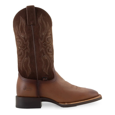 Botas Vaqueras Justin Hombre Iggy Blend Piel Jb5565 | Envío gratis
