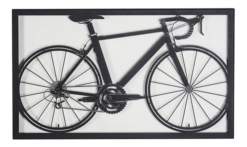 Cuadro Decorativo Aplique Calado Bicicleta