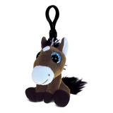 Caballo Desconcertado Peluche De Felpa Suave Clip De Peluche