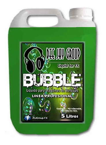 Liquido Para Maquina De Burbujas & Burbujeros - Profesional