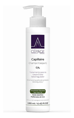 Cepage Capillaire Shampoo Tratante Caspa 190ml