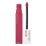 Batom Líquido Maybelline Superstay Matte Ink Rosa Savant 5ml