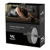 Rueda Para Abdominales Entrenamiento Funcional Highlife Color Negro