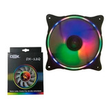 Cooler Gamer Rgb P/ Gabinete 120mm 1200rpm Dx-12q 12v