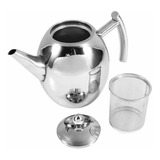 Tetera Cafetera De Acero Inoxidable Mini Pulido 1l/1.5l