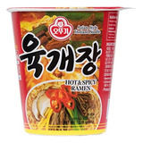 Ottogi Yukgaejang Ramen Coreano 62g Sabor Res Picante