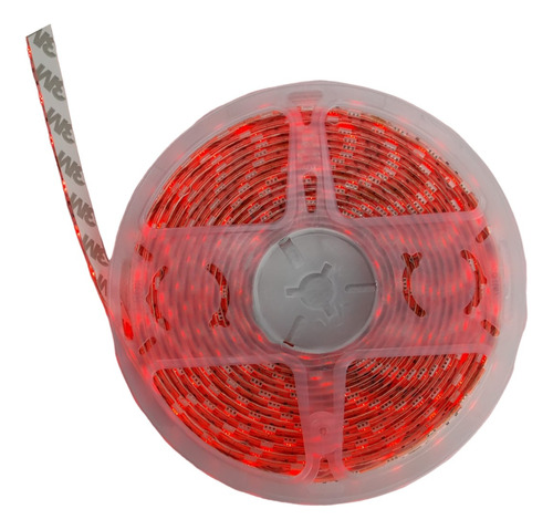 Tira Cinta Led 5mts Exterior Ip65 300 Smd Rojo 5050 1° Htec