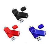 Pen Drive Com 3 Interfaces 1tb Usb-a+ Micro-b+ Type C Brinde