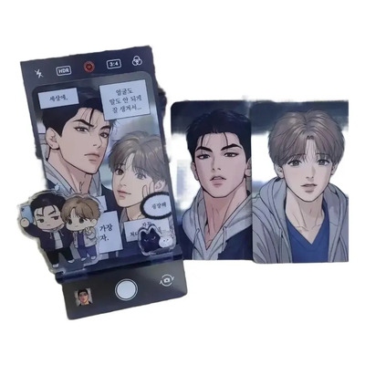 Stand De Acrilico Con Photocards Jinx Jaekyung Dan Manwa Bl | Envío gratis