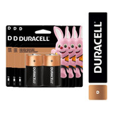 Pack 12 Pilas Alcalina Duracell Tamaño D 15000 Mah