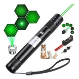 Puntero Laser Portátil Alta Potencia Verde Varios Efectos