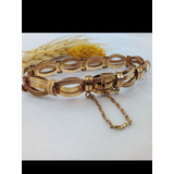 Pulsera De Oro Antigua 18 Kl