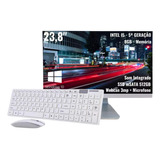 Computador All In One I5 Intel 8gb 23.8 Teclado Mouse S/ Fio