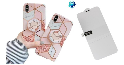  Funda+ Mica+ Sujetador Todos Equipos Geometria Hombre Mujer