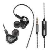 Auriculares In-ear Gamer Qkz Ck9 Black