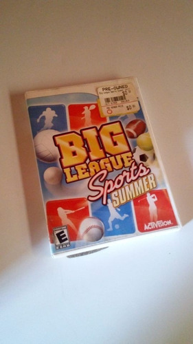 Juego Big League Sports Nintendo Wii