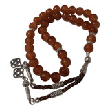 Tasbih Masbaha Rosario Arabe Importado Dubai - 33 Cuentas