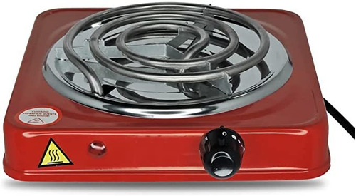 Fogareiro Elétrico 1 Boca Cooktop Portátil 110v Fogão 1000w