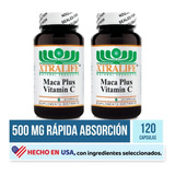 Promo 2 Maca Vitamin C 500 Mg 60 C - Unidad a $1167