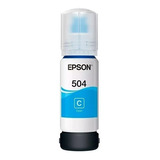 Tinta Epson 504 Cyan  L4260 L6270 L6191 L6171 L6161 L4150 