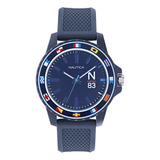 Reloj Para Hombre Nautica Finn World Napfwf307 Azul