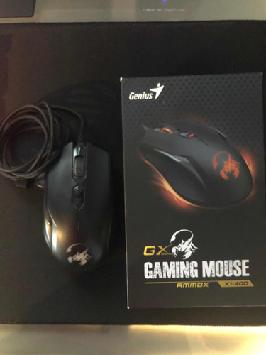 Mouse Gamer Genius Ammox X1-400