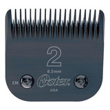 Cuchilla Oster N° 2 (6,3mm) P/ Golden Titan Max45 Gts Moser