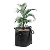 Vaso De Feltro Com Alças 80 Litros Plantas Indoor Cor Preto