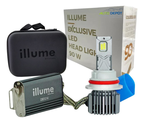 Focos Led Illume Exclusive 90w Alta Baja H4 H13 9007 9004