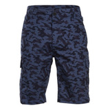 Short Cargo Camo Blue Reef