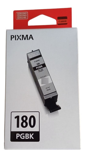Tinta Original Canon Pgi-180 Negro Con Factura
