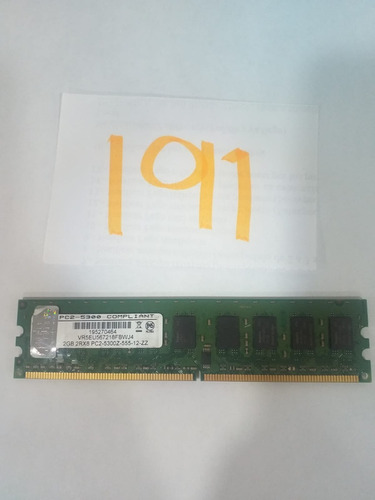 Memoria Ram Para Pc De 2gb Ddr2 Pc2-5300 667mhz A Granel