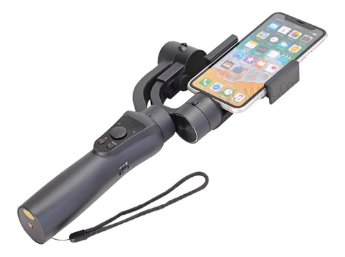 Estabilizador Gimbal 3 Axis Celular Steadycam iPhone Samsung Color Negro