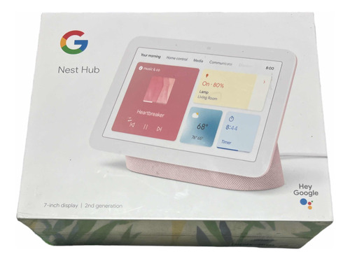 Google Nest Hub 2nd Generación Sand 7 Pulgadas