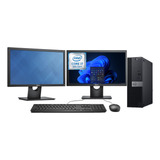 Cpu Dell 5070 Core I7 16gb 480gb Ssd + 2 Monitores 18,5´ Lcd
