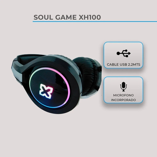 Auriculares Gamer 5.1 Streamers Crush Sound Hx100