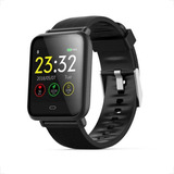  Smartwatch Q9 Relógio Inteligente Preto Bluetooth 1,3''