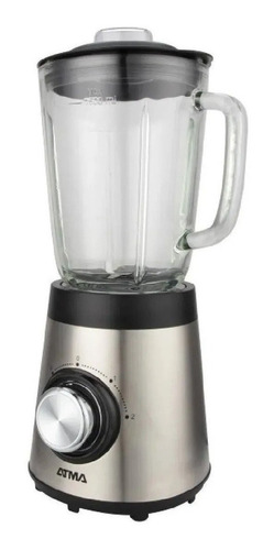 Licuadora De Vaso Atma Pro Li8450ap 500w Jarra Vidrio Inox