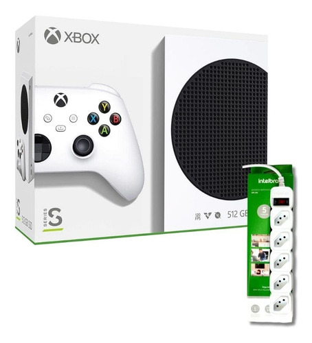 Console Xbox Series S + Filtro De Linhas Com 5 Tomadas