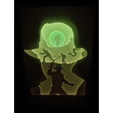 Shadowbox Lightbox Indiana Jones Quadro Luminaria 3d Luz